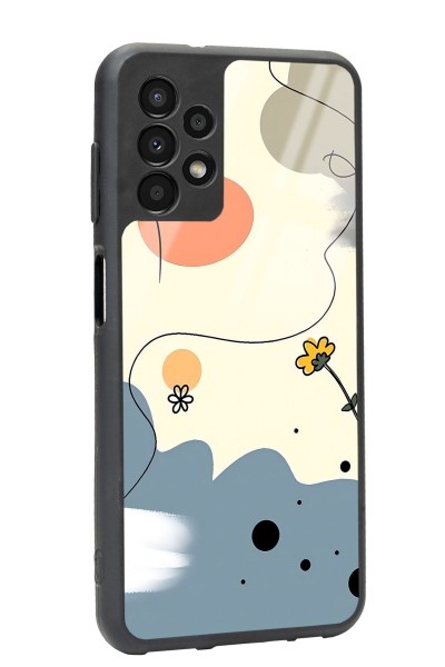 Samsung A-13 Nude Papatya Tasarımlı Glossy Telefon Kılıfı