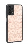Samsung A-13 Pink Dog Tasarımlı Glossy Telefon Kılıfı