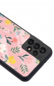 Samsung A-13 Pinky Flowers Tasarımlı Glossy Telefon Kılıfı
