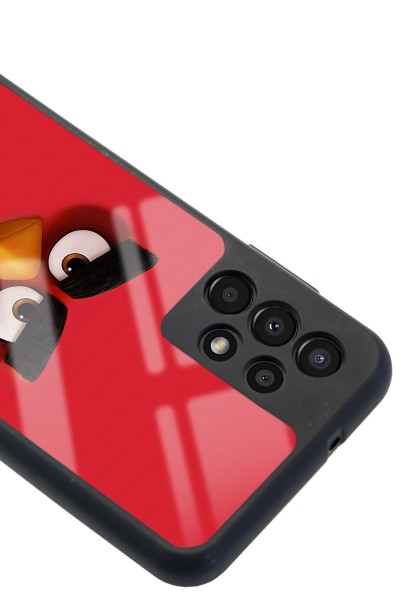 Samsung A-13 Red Angry Birds Tasarımlı Glossy Telefon Kılıfı