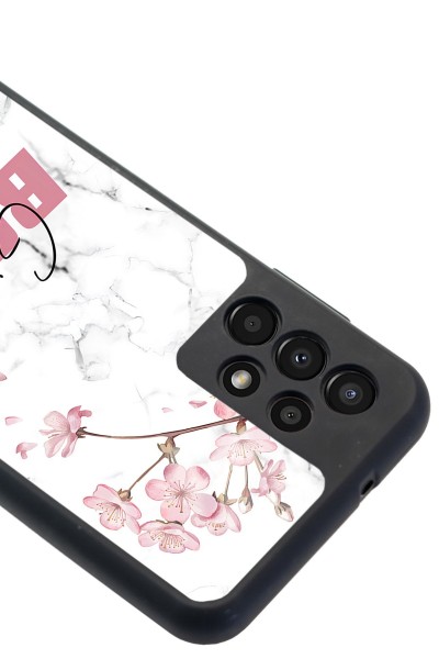 Samsung A-13 Sakura Girl Boss Tasarımlı Glossy Telefon Kılıfı