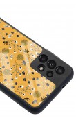 Samsung A-13 Sarı Bindanlı Tasarımlı Glossy Telefon Kılıfı