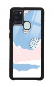 Samsung A-21s Pastel Mount Tasarımlı Glossy Telefon Kılıfı