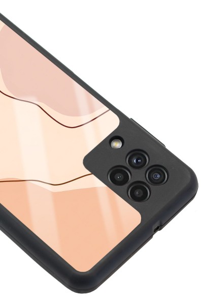 Samsung A-22 Nude Colors Tasarımlı Glossy Telefon Kılıfı
