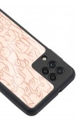 Samsung A-22 Pink Dog Tasarımlı Glossy Telefon Kılıfı