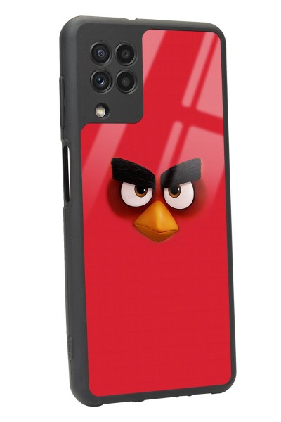 Samsung A-22 Red Angry Birds Tasarımlı Glossy Telefon Kılıfı