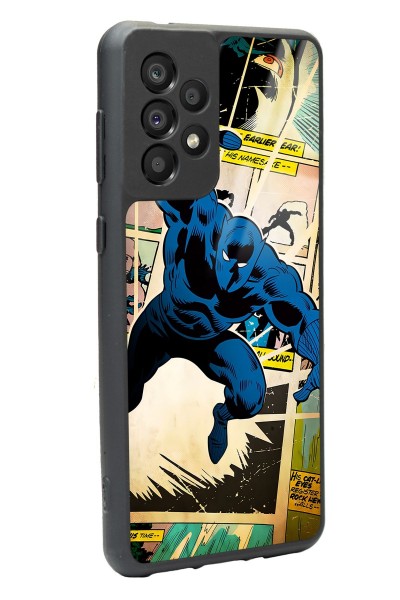 Samsung A-33 Black Panther Kara Panter Tasarımlı Glossy Telefon Kılıfı