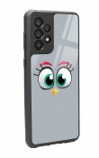 Samsung A-33 Grey Angry Birds Tasarımlı Glossy Telefon Kılıfı