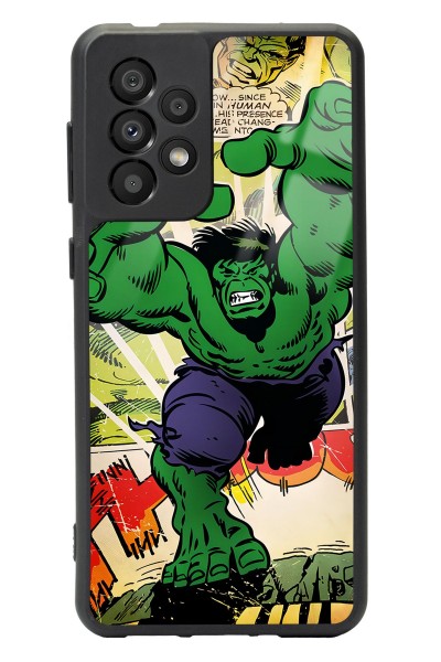 Samsung A-33 Hulk Tasarımlı Glossy Telefon Kılıfı