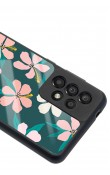 Samsung A-33 Leaf Flovers Tasarımlı Glossy Telefon Kılıfı