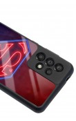Samsung A-33 Neon Superman Tasarımlı Glossy Telefon Kılıfı