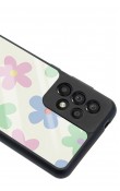 Samsung A-33 Nude Çiçek Tasarımlı Glossy Telefon Kılıfı