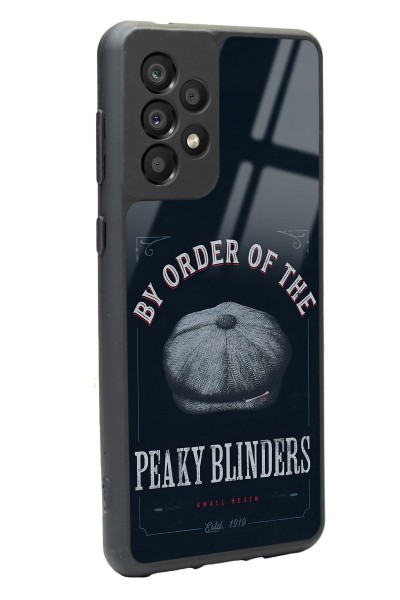 Samsung A-33 Peaky Blinders Cap Tasarımlı Glossy Telefon Kılıfı