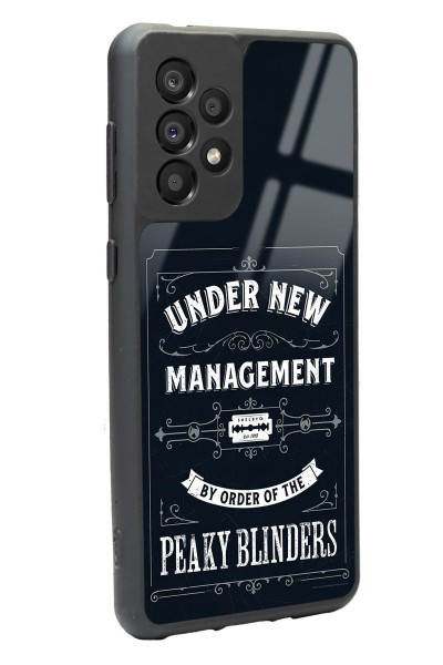 Samsung A-33 Peaky Blinders Management Tasarımlı Glossy Telefon Kılıfı