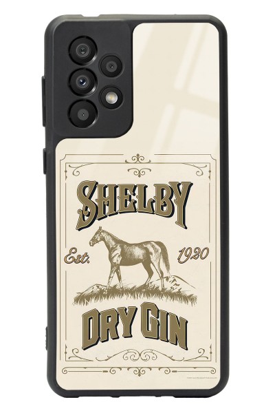 Samsung A-33 Peaky Blinders Shelby Dry Gin Tasarımlı Glossy Telefon Kılıfı