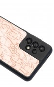Samsung A-33 Pink Dog Tasarımlı Glossy Telefon Kılıfı