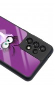 Samsung A-33 Purple Angry Birds Tasarımlı Glossy Telefon Kılıfı