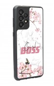 Samsung A-33 Sakura Girl Boss Tasarımlı Glossy Telefon Kılıfı