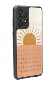 Samsung A-33 Suluboya Güneş Tasarımlı Glossy Telefon Kılıfı