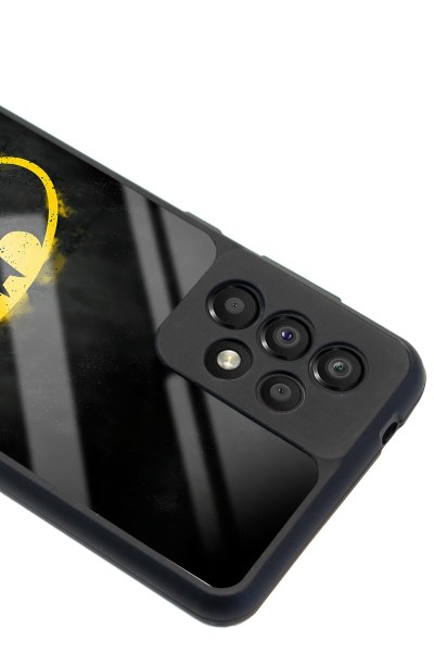 Samsung A-33 Yellow Batman Tasarımlı Glossy Telefon Kılıfı