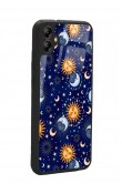 Samsung A04 Ay Güneş Pijama Tasarımlı Glossy Telefon Kılıfı