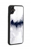 Samsung A04 Beyaz Batman Tasarımlı Glossy Telefon Kılıfı