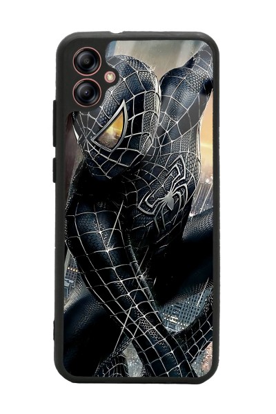 Samsung A04 Dark Spider Tasarımlı Glossy Telefon Kılıfı