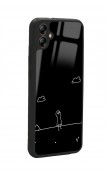Samsung A04 Doodle Casper Tasarımlı Glossy Telefon Kılıfı