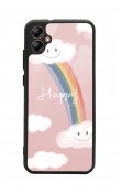 Samsung A04 Happy Cloude Tasarımlı Glossy Telefon Kılıfı