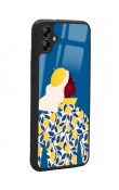 Samsung A04 Lemon Woman Tasarımlı Glossy Telefon Kılıfı