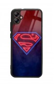 Samsung A04 Neon Superman Tasarımlı Glossy Telefon Kılıfı