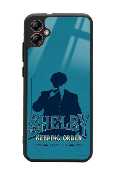 Samsung A04 Peaky Blinders Shelby Tasarımlı Glossy Telefon Kılıfı
