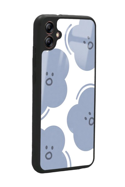 Samsung A04E Cloud Face Tasarımlı Glossy Telefon Kılıfı