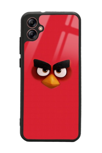 Samsung A04E Red Angry Birds Tasarımlı Glossy Telefon Kılıfı