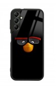 Samsung A04s Black Angry Birds Tasarımlı Glossy Telefon Kılıfı
