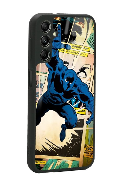 Samsung A04s Black Panther Kara Panter Tasarımlı Glossy Telefon Kılıfı