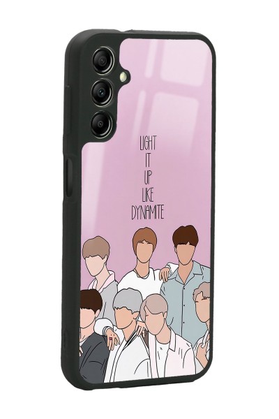 Samsung A04s BTS K-Pop Tasarımlı Glossy Telefon Kılıfı