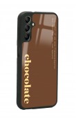 Samsung A04s Choclate Tasarımlı Glossy Telefon Kılıfı