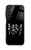 Samsung A04s Dancer Skeleton Tasarımlı Glossy Telefon Kılıfı