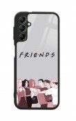 Samsung A04s Doodle Friends Tasarımlı Glossy Telefon Kılıfı