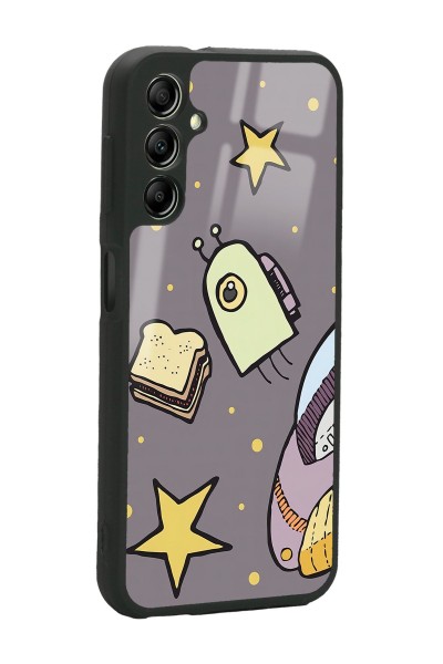 Samsung A04s Doodle Jump Tasarımlı Glossy Telefon Kılıfı