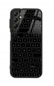 Samsung A04s Keyboard Tasarımlı Glossy Telefon Kılıfı