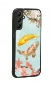 Samsung A04s Koi Balığı Tasarımlı Glossy Telefon Kılıfı