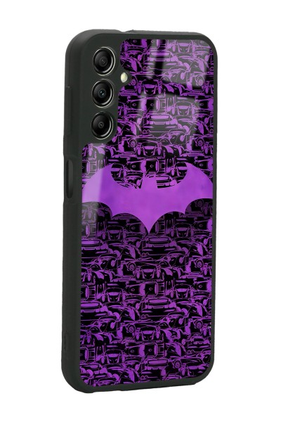 Samsung A04s Lila Batman Tasarımlı Glossy Telefon Kılıfı