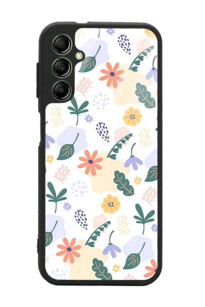 Samsung A04s Minik Çiçekler Tasarımlı Glossy Telefon Kılıfı