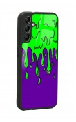 Samsung A04s Neon Damla Tasarımlı Glossy Telefon Kılıfı