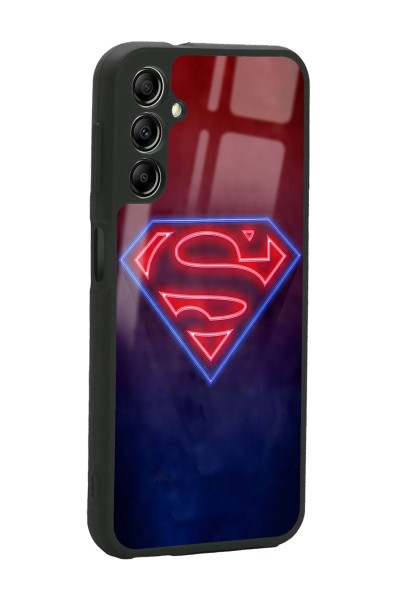 Samsung A04s Neon Superman Tasarımlı Glossy Telefon Kılıfı