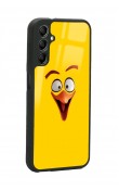 Samsung A04s Yellow Angry Birds Tasarımlı Glossy Telefon Kılıfı