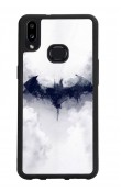 Samsung A10s Beyaz Batman Tasarımlı Glossy Telefon Kılıfı
