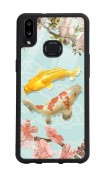 Samsung A10s Koi Balığı Tasarımlı Glossy Telefon Kılıfı